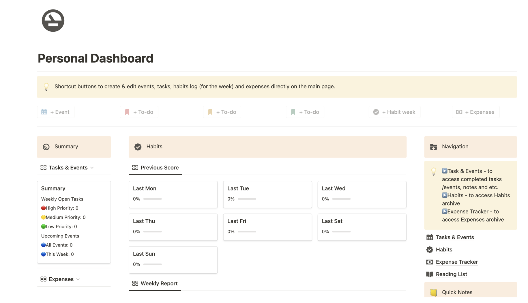 Best project management software for Mac, notion screenshot